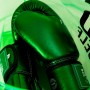 Fairtex BGV22 Боксерские Перчатки Тайский Бокс "Metallic" Зеленые